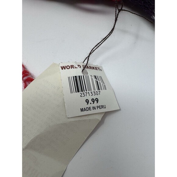 Cost Plus World Market Hand Knit Alpaca Finger Puppets Animals Basket Peru NWT - Picture 7 of 7